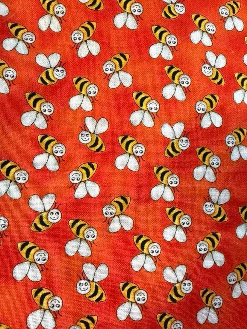 MBT Cotton Bumblebee Fabric Quilt Crafts